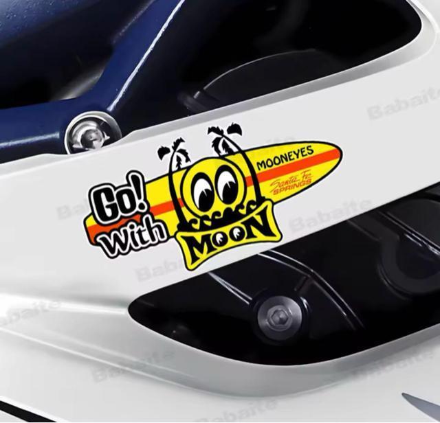 新品 MOON EYES ステッカー 1シート ムーンアイズ < 自動車/バイク 新品 MOON EYES ステッカー 1シート ムーンアイズ < 自動車/バイク