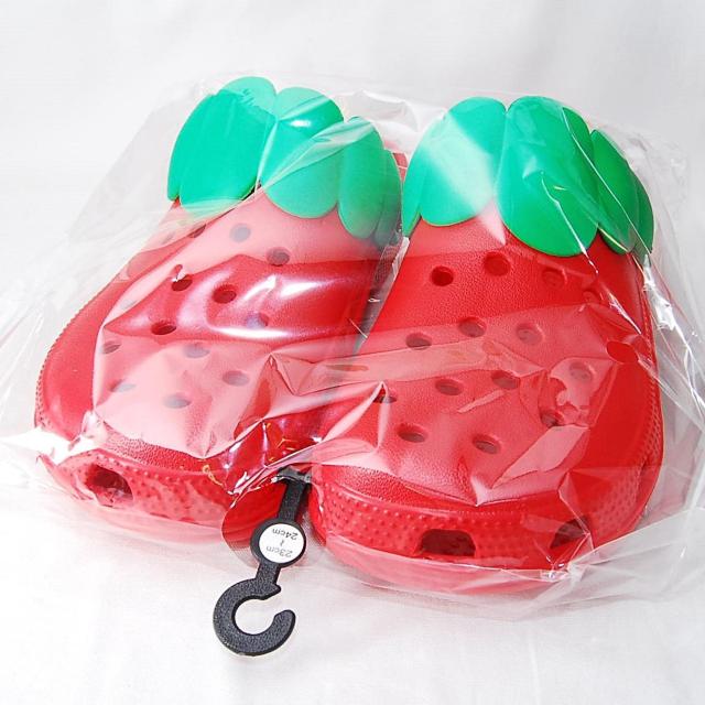 いちごサンダル 赤 Mサイズ 23〜24cm レディース フルーツサンダル あかいちご レッド クロッグサンダル ストロベリー < 女性ファッション いちごサンダル 赤 Mサイズ 23〜24cm レディース フルーツサンダル あかいちご レッド クロッグサンダル ストロベリー < 女性ファッションの