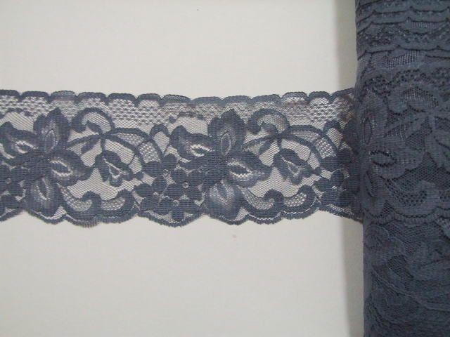 ラッセルレース ブルーグレイ7cm幅 1m < ペット/手芸/園芸  ラッセルレース ブルーグレイ7cm幅 1m < ペット/手芸/園芸の