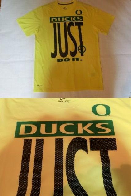 iCL yDRI FITzyOREGON DUCKSzyJust Do ItzS T US L  uh 