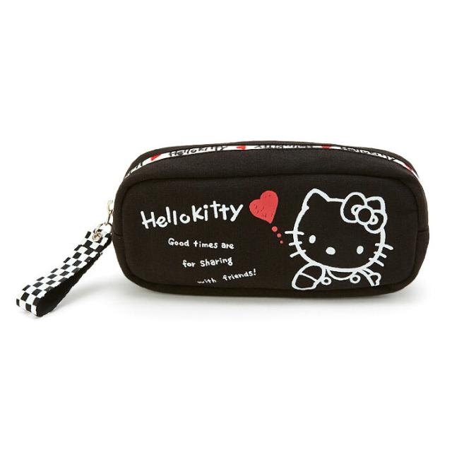 【キティ】可愛い♪コスメ.デジカメ.筆記具.小物入 市松模様ジップBOXポーチ < 女性ファッション 【キティ】可愛い♪コスメ.デジカメ.筆記具.小物入 市松模様ジップBOXポーチ < 女性ファッションの