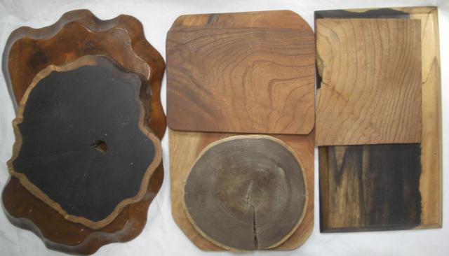 置き台/自然木コレクション花台&置き物台7種Set中古品!!1122 < インテリア/ライフ 置き台/自然木コレクション花台&置き物台7種Set中古品!!1122 < インテリア/ライフの