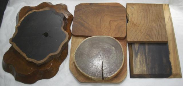 置き台/自然木コレクション花台&置き物台7種Set中古品!!1122 < インテリア/ライフ 置き台/自然木コレクション花台&置き物台7種Set中古品!!1122 < インテリア/ライフの