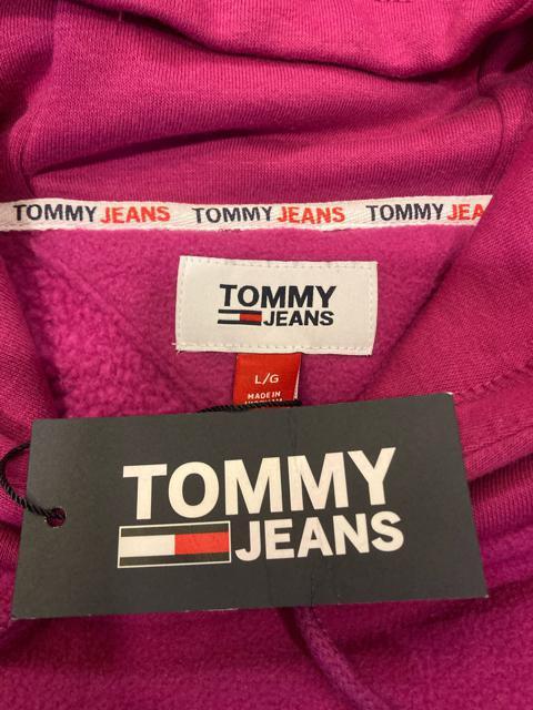 TOMMY JEANS フリース切替プルオーバー 大きいsizeXL位 パーカー  トミーヒルフィガー < ブランド  TOMMY JEANS フリース切替プルオーバー 大きいsizeXL位 パーカー  トミーヒルフィガー < ブランドの
