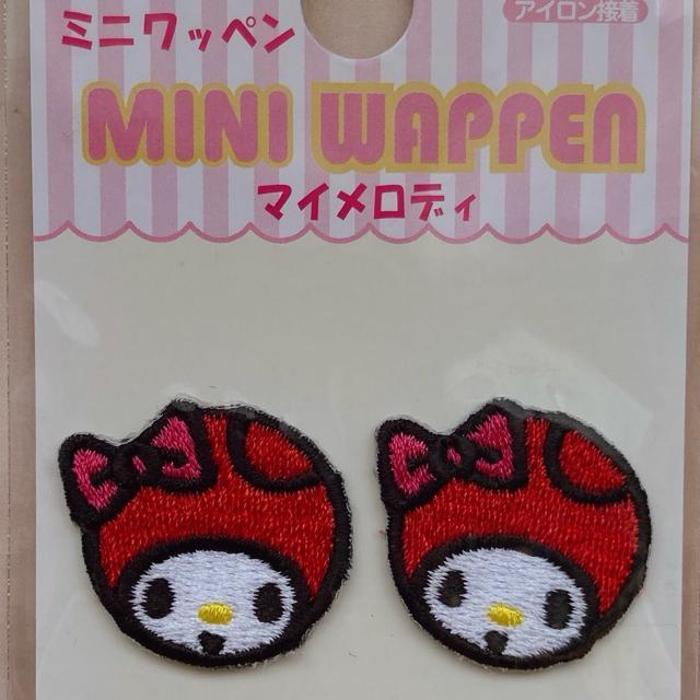 サンリオ マイメロディ アイロン接着 ミニ ワッペン マイメロ N2m < アニメ/コミック/キャラクター  サンリオ マイメロディ アイロン接着 ミニ ワッペン マイメロ N2m < アニメ/コミック/キャラクターの