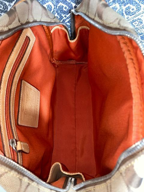 【美品】COACH コーチ シグネチャー トートバッグ ハンドバッグ 肩掛け < ブランド  【美品】COACH コーチ シグネチャー トートバッグ ハンドバッグ 肩掛け < ブランドの