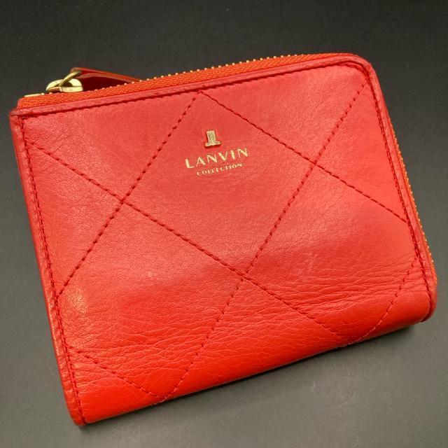 即決 LANVIN COLLECTION ランバン コレクション 二つ折り財布 < ブランド 即決 LANVIN COLLECTION ランバン コレクション 二つ折り財布 < ブランドの