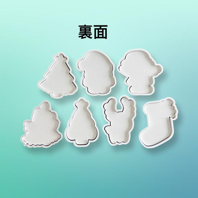 クリスマスの形 サンタクロース クッキー型 7個セット 抜き型粘土型 お菓子作り < インテリア/ライフ クリスマスの形 サンタクロース クッキー型 7個セット 抜き型粘土型 お菓子作り < インテリア/ライフの