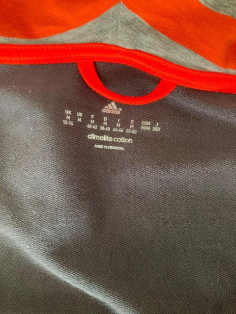 adidas �A�f�B�_�X climalite cotton �t�[�h�t�p�[�J�[ M�T�C�Y ���~�I�����W �� �u�����h�� 