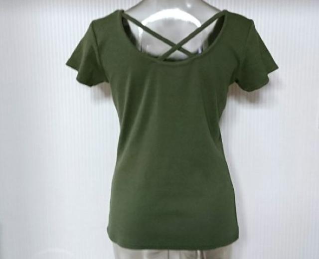 夢展望★バッククロス リブ トップス < ブランド 夢展望★バッククロス リブ トップス < ブランドの