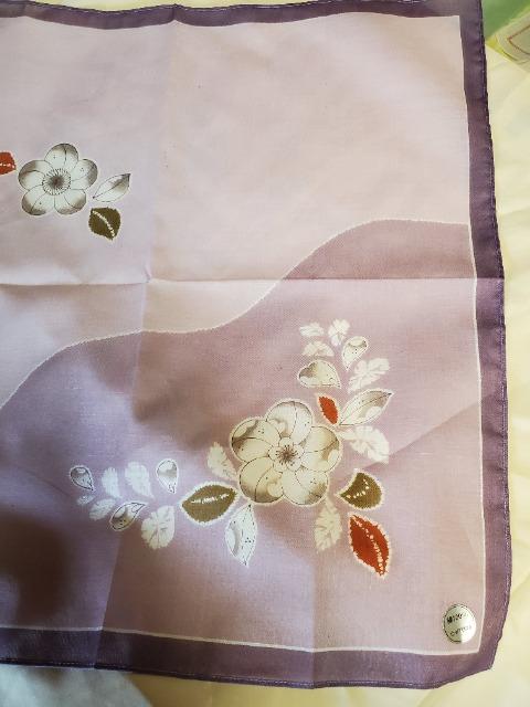 ラベンダーカラー ハンカチ 未使用・シミあり < 女性ファッション ラベンダーカラー ハンカチ 未使用・シミあり < 女性ファッションの