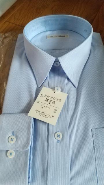 Mサイズ形態安定!腕の上げ下げ楽チン!ゆったり系!長袖ワイシャツ!新品! < 男性ファッション  Mサイズ形態安定!腕の上げ下げ楽チン!ゆったり系!長袖ワイシャツ!新品! < 男性ファッションの