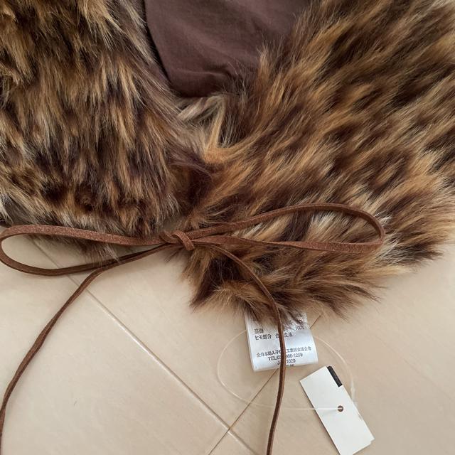 新品 フェイクファー ティペット 付け襟 < 女性ファッション  新品 フェイクファー ティペット 付け襟 < 女性ファッションの