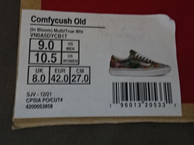 US yʍ@\ oY ComfyCush Old Skool 27.0a  uh 