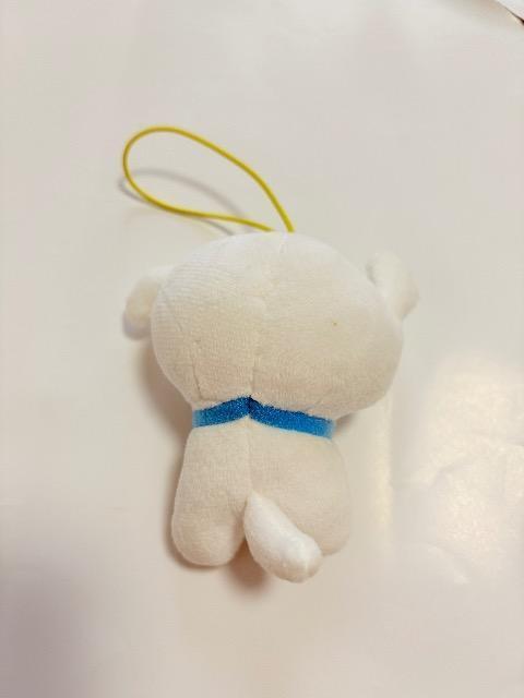 クレヨンしんちゃん シロチョコビ付ぬいぐるみストラップ♪ < アニメ/コミック/キャラクター  クレヨンしんちゃん シロチョコビ付ぬいぐるみストラップ♪ < アニメ/コミック/キャラクターの