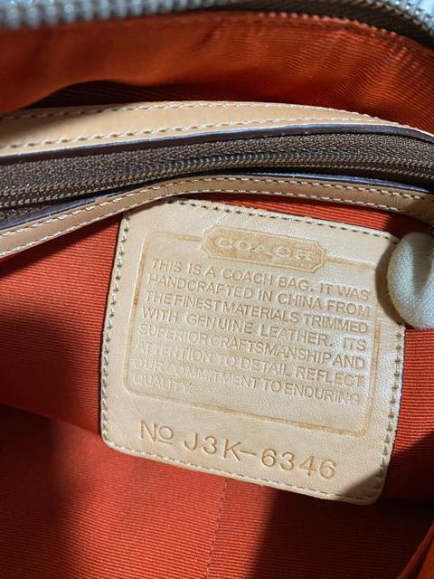 【美品】COACH コーチ シグネチャー キャンバス ショルダーバッグ ブラウン < ブランド  【美品】COACH コーチ シグネチャー キャンバス ショルダーバッグ ブラウン < ブランドの