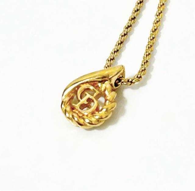 極美品 Christian Dior ヴィンテージ ゴールド ネックレス < ブランド  極美品 Christian Dior ヴィンテージ ゴールド ネックレス < ブランドの