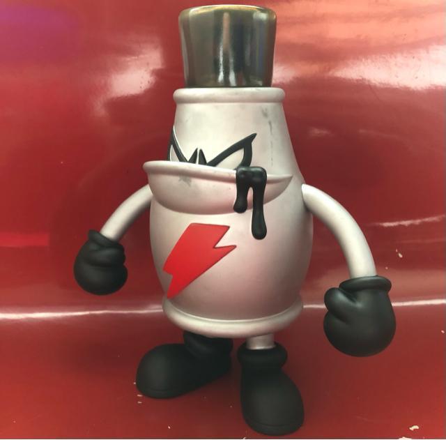 《RAY》スプレー缶 フィギュア スパンキー spray HEADLOCKSTUDIO ワンダフルマン ART デザイナーズトイ < ホビー  《RAY》スプレー缶 フィギュア スパンキー spray HEADLOCKSTUDIO ワンダフルマン ART デザイナーズトイ < ホビーの