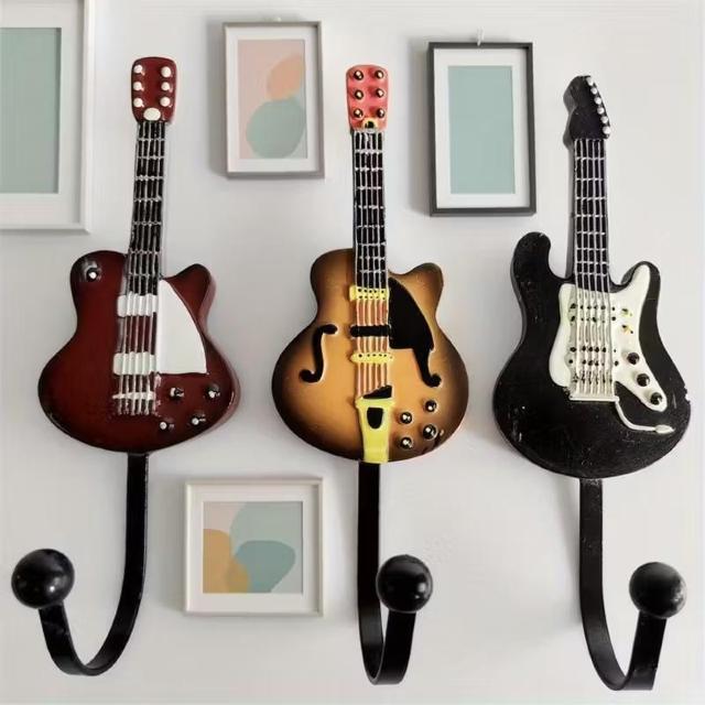 爆ヤス価格890円★3個セット ヴィンテージ楽器型壁フック - 頑丈な音楽テーマハンガー簡単取り付け(ネジ不要) < インテリア/ライフ 爆ヤス価格890円★3個セット ヴィンテージ楽器型壁フック - 頑丈な音楽テーマハンガー簡単取り付け(ネジ不要) < インテリア/ライフの