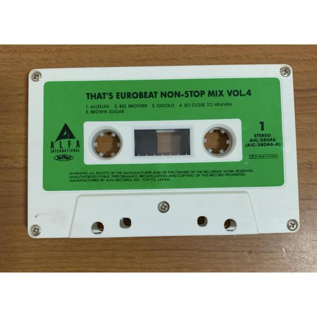 �y���������z�J�Z�b�g�e�[�v �U�b�c�E���[���r�[�g NONSTOP MIX VOL.4 �� CD/DVD/�r�f�I�� 