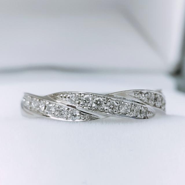 ダイヤモンド リング Pt950 0.26ct 4.5g < 女性アクセサリー/時計 ダイヤモンド リング Pt950 0.26ct 4.5g < 女性アクセサリー/時計の