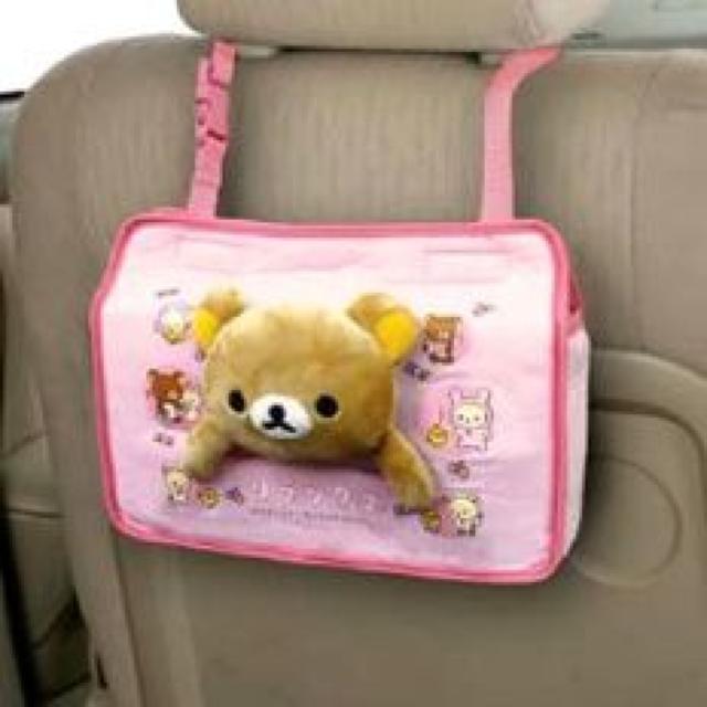 【リラックマ】可愛い♪車内にも ティッシュケースバッグ 紐付き < 自動車/バイク 【リラックマ】可愛い♪車内にも ティッシュケースバッグ 紐付き < 自動車/バイク