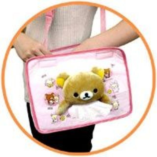 【リラックマ】可愛い♪車内にも ティッシュケースバッグ 紐付き < 自動車/バイク 【リラックマ】可愛い♪車内にも ティッシュケースバッグ 紐付き < 自動車/バイク