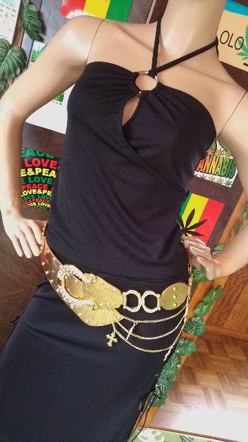 大きいサイズ†露出ッ♪編み上げロンスカ&ホルターセットアップ < 女性ファッション  大きいサイズ†露出ッ♪編み上げロンスカ&ホルターセットアップ < 女性ファッションの