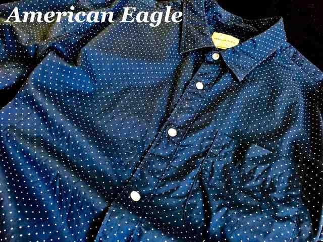 【American Eagle】アメリカンイーグル Vintage カジュアルシャツ US-XL (XXL相当)/Blue < ブランド 【American Eagle】アメリカンイーグル Vintage カジュアルシャツ US-XL (XXL相当)/Blue < ブランドの
