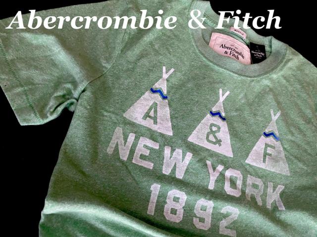【Abercrombie & Fitch】アバクロ Vintage Printed XL Musle Fit /Green < ブランド  【Abercrombie & Fitch】アバクロ Vintage Printed XL Musle Fit /Green  < ブランドの