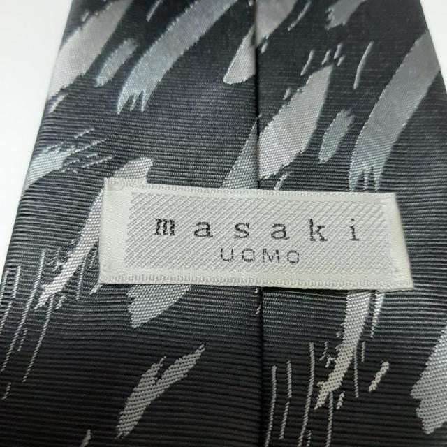 美品 ネクタイ masaki UOMO < 男性ファッション  美品 ネクタイ masaki UOMO < 男性ファッションの