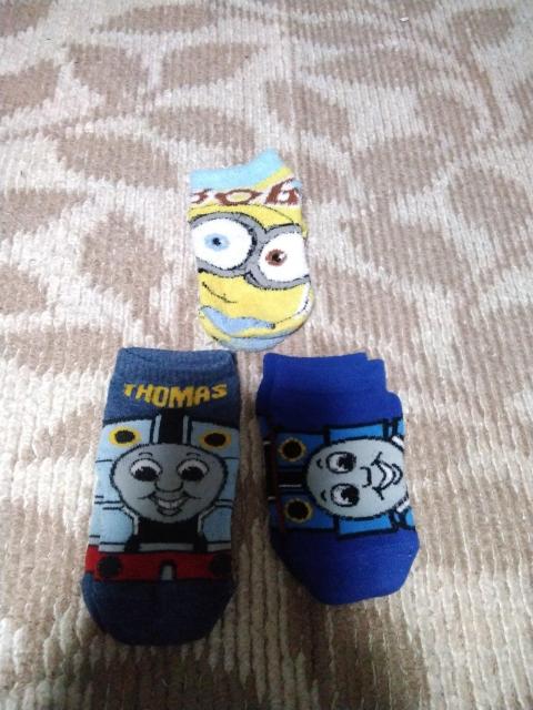 子供用   トーマス&ミニオン   くつ下 16〜18cm   3足 < キッズ/ベビー  子供用   トーマス&ミニオン   くつ下 16〜18cm   3足  < キッズ/ベビーの