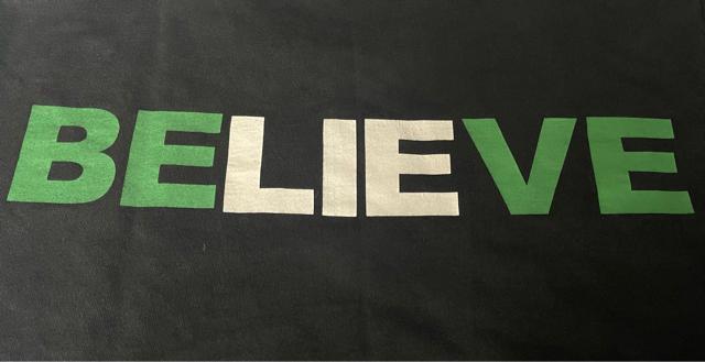 90's Be[W }}\ BELIEVE TVc M ubN@COA[eBXg@ohT Rbg100%