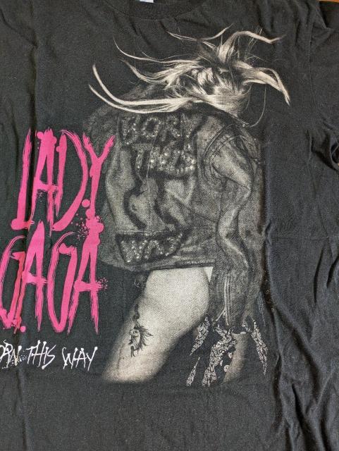 レディ・ガガ プリントTシャツ < 男性ファッション  レディ・ガガ プリントTシャツ  < 男性ファッションの