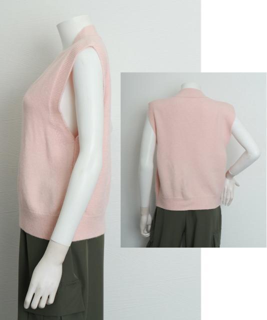 送料無料 新品 ニットベスト Vネック 重ね着 春秋冬 < 女性ファッション  送料無料 新品 ニットベスト Vネック 重ね着 春秋冬 < 女性ファッションの