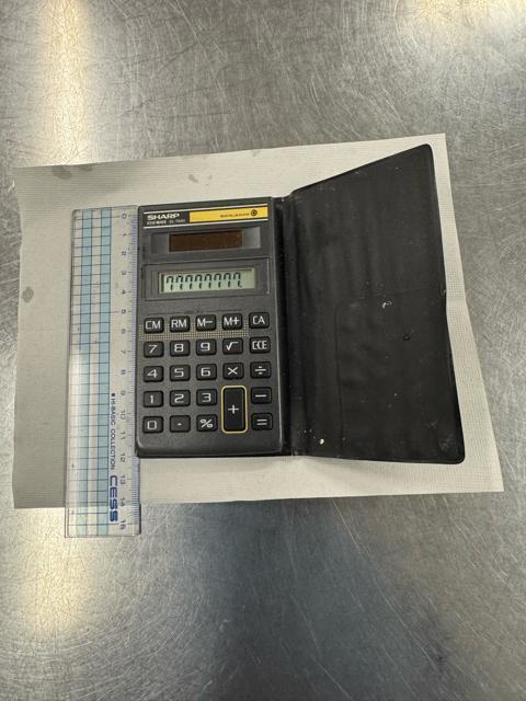 SHARP 8桁 ソーラー 電卓 ELSI MATE EL-T840 !。 < インテリア/ライフ  SHARP 8桁 ソーラー 電卓 ELSI MATE EL-T840 !。 < インテリア/ライフの