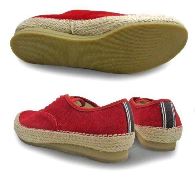 1円~C228新品Dedes本革スウェードジュート巻きシューズ26.5aRED♂ < 男性ファッション 1円~C228新品Dedes本革スウェードジュート巻きシューズ26.5aRED♂ < 男性ファッションの