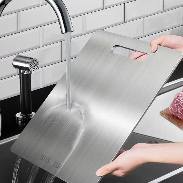 爆ヤス価格1290円★ステンレス製キッチンボードセット、両面、食品安全&耐久性、お手入れ簡単、金属素材 < インテリア/ライフ 爆ヤス価格1290円★ステンレス製キッチンボードセット、両面、食品安全&耐久性、お手入れ簡単、金属素材 < インテリア/ライフの