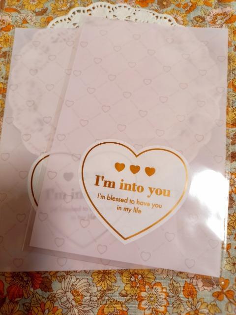 お裾分け☆ハート柄ラッピングバック2枚☆ < インテリア/ライフ お裾分け☆ハート柄ラッピングバック2枚☆ < インテリア/ライフの