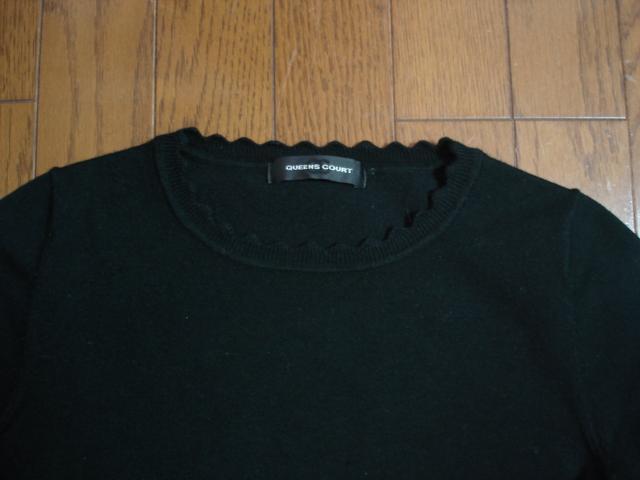 ★クイーンズコート 袖リボンデザインニット★着用2・3度!超激安! < ブランド ★クイーンズコート 袖リボンデザインニット★着用2・3度!超激安! < ブランドの