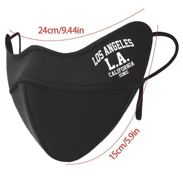 ��������690�~���~�p�}�X�N�A�g�����ʋC���̂���t�F�C�X�J�o�[�A�v�����g���uLOS ANGELES L.A. CALIFORNIA �� �j���t�@�b�V������ 