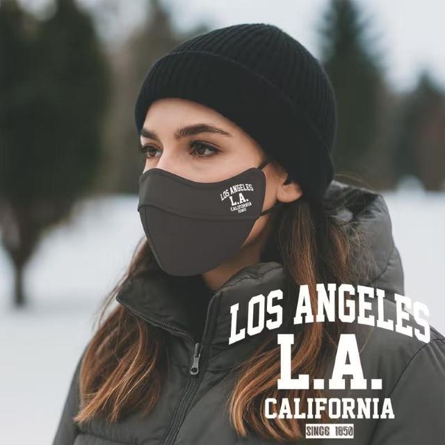 ��������690�~���~�p�}�X�N�A�g�����ʋC���̂���t�F�C�X�J�o�[�A�v�����g���uLOS ANGELES L.A. CALIFORNIA �� �j���t�@�b�V������ 