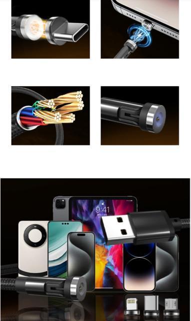マグネット 充電ケーブル 磁気ケーブル 1M/3本セット ライトニング マイクロUSB Type-C コネクタ 磁気 防塵 着脱式 < 家電/AV マグネット 充電ケーブル 磁気ケーブル 1M/3本セット ライトニング マイクロUSB Type-C コネクタ 磁気 防塵 着脱式 < 家電/AVの