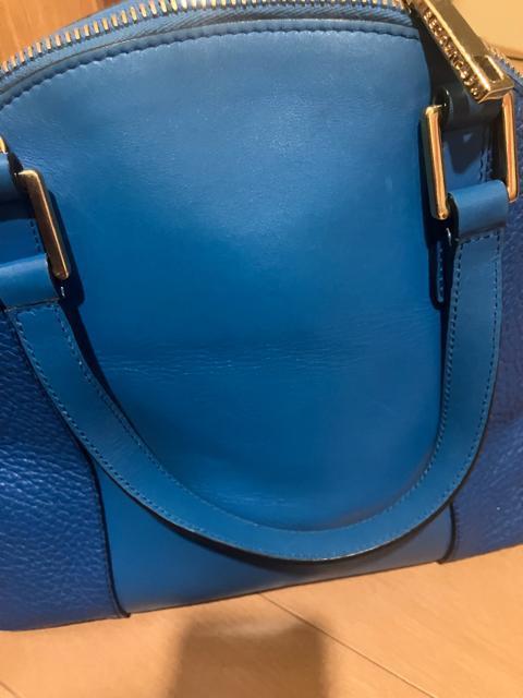 マーク ジェイコブス レザー2wayハンドバッグブルー金具ゴールド < ブランド マーク ジェイコブス レザー2wayハンドバッグブルー金具ゴールド < ブランドの