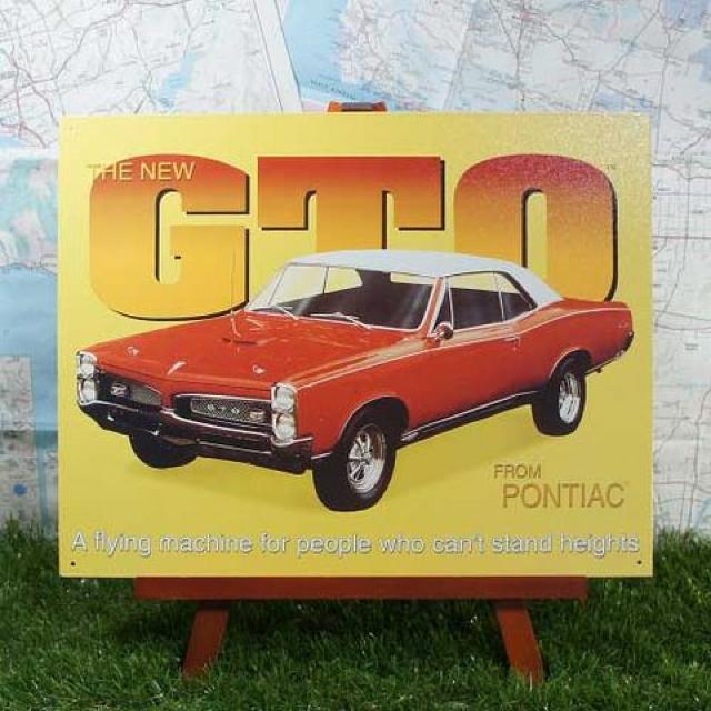 新品【ブリキ看板】Pontiac GTO/ポンティアック・GTO 1967年式 < ホビー  新品【ブリキ看板】Pontiac GTO/ポンティアック・GTO 1967年式  < ホビーの