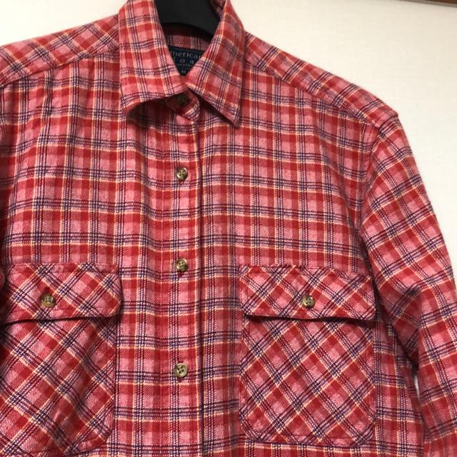 送料無料 レディーストップス シャツ Mサイズ チェックシャツ 長袖シャツ < 女性ファッション 送料無料 レディーストップス シャツ Mサイズ チェックシャツ 長袖シャツ < 女性ファッションの