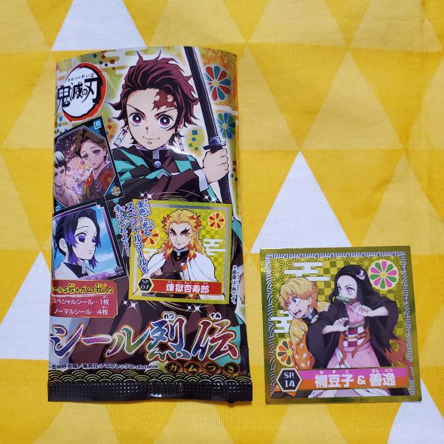 ラスト!新品*鬼滅の刃*シール烈伝*14*SP*禰豆子&善逸*トレーディング < アニメ/コミック/キャラクター  ラスト!新品*鬼滅の刃*シール烈伝*14*SP*禰豆子&善逸*トレーディング  < アニメ/コミック/キャラクターの
