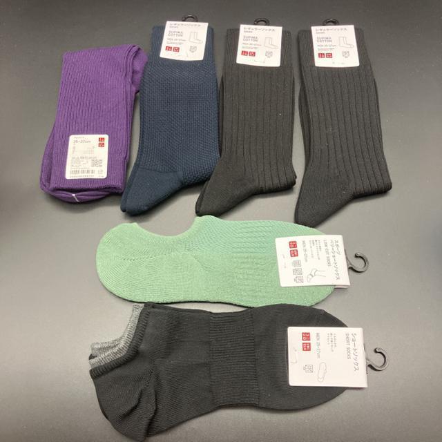 即決 新品 未使用 UNIQLO ユニクロ ソックス 靴下 6足 < ブランド  即決 新品 未使用 UNIQLO ユニクロ ソックス 靴下 6足  < ブランドの