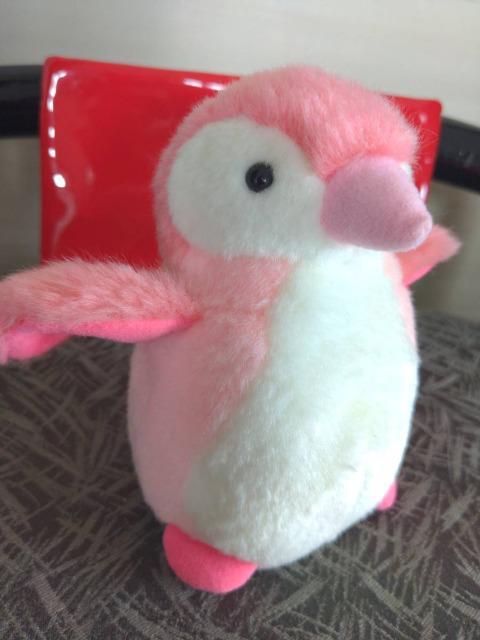 JOYFUL MATES/ジョイフルメイト■タケノコ/たけのこ■ペンギン/ぬいぐるみ/ピンク < おもちゃ  JOYFUL MATES/ジョイフルメイト■タケノコ/たけのこ■ペンギン/ぬいぐるみ/ピンク < おもちゃの