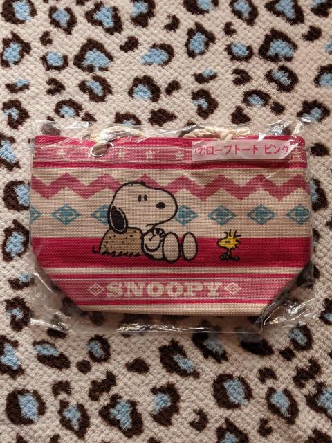 スヌーピー ロープトートバッグ&お箸セット スヌーピー一番くじ < アニメ/コミック/キャラクター スヌーピー ロープトートバッグ&お箸セット スヌーピー一番くじ < アニメ/コミック/キャラクターの